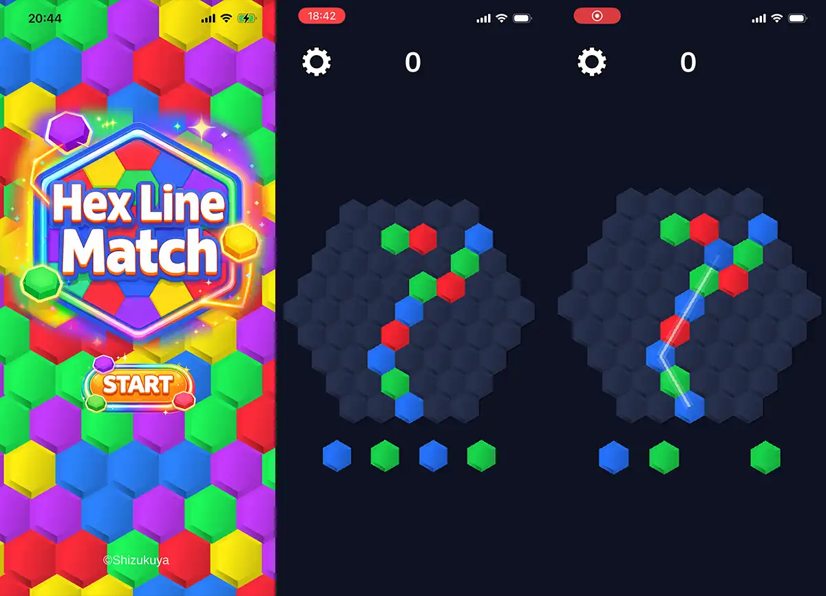 Hex Line Match screenshot